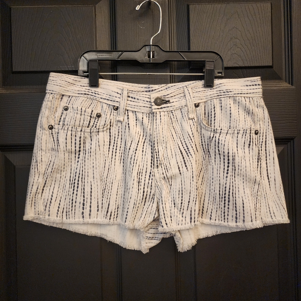 rag & bone Cut Off Short in Riptide Print - Picture 5 of 13